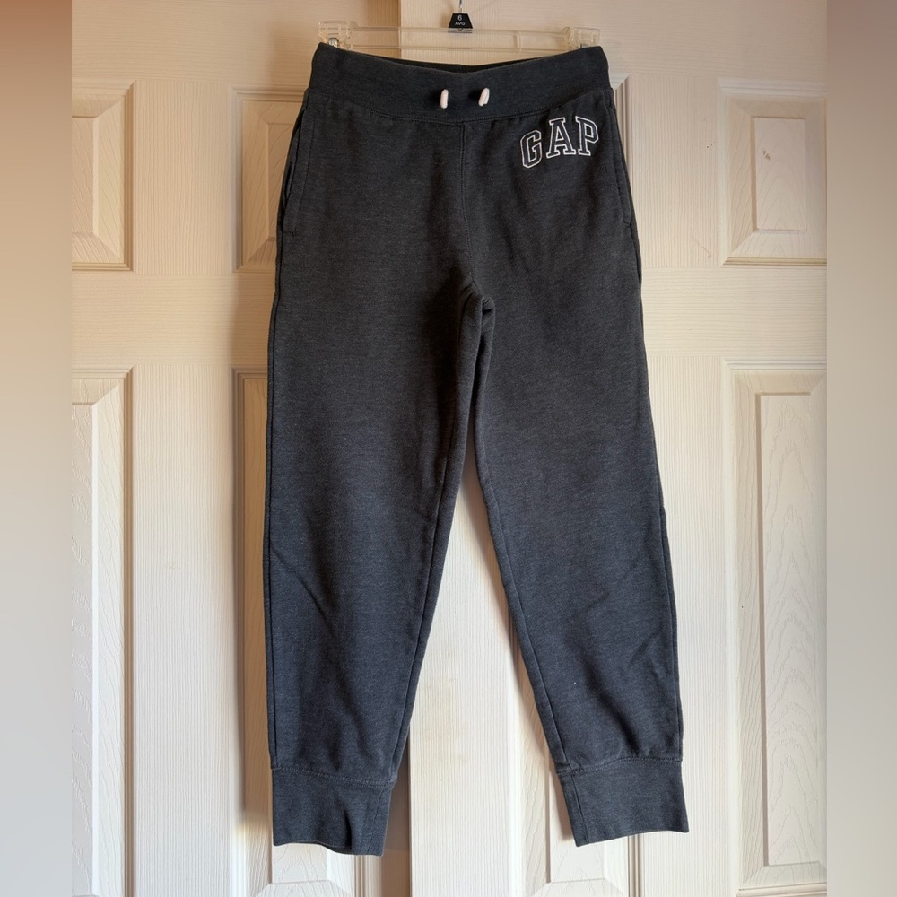 GAP Kids Charcoal Gray Joggers Sweatpants